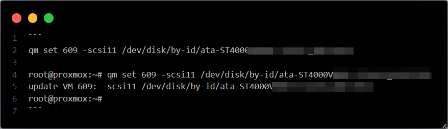 Disk Passthrough to VM - Method in Proxmox