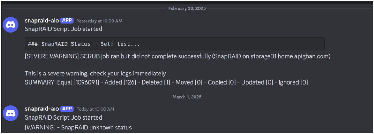 Discord Notification