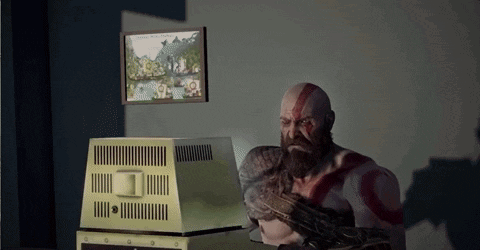 angry kratos